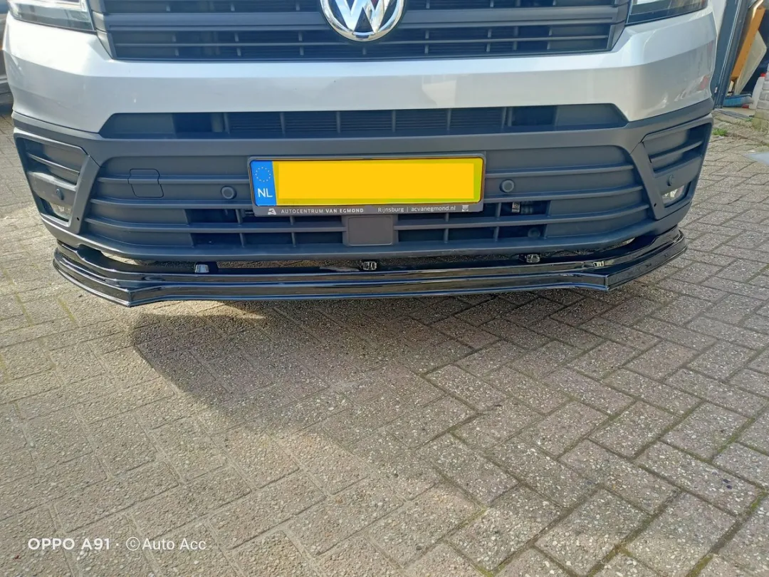 Volkswagen Crafter Voorspoiler Onderlip - Zwart - afbeelding 6 van 6