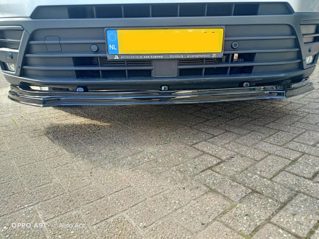 Volkswagen Crafter Voorspoiler Onderlip - Zwart