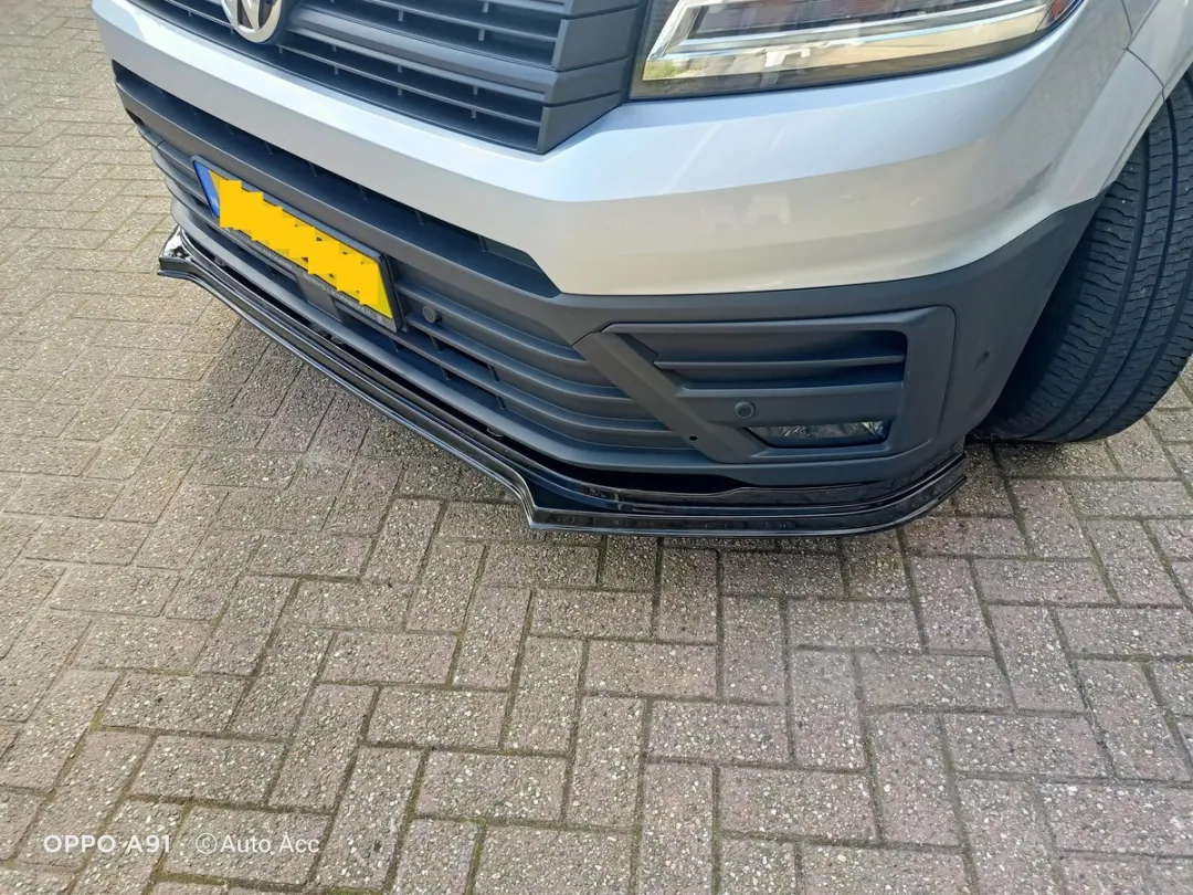 Volkswagen Crafter Voorspoiler Onderlip - Zwart