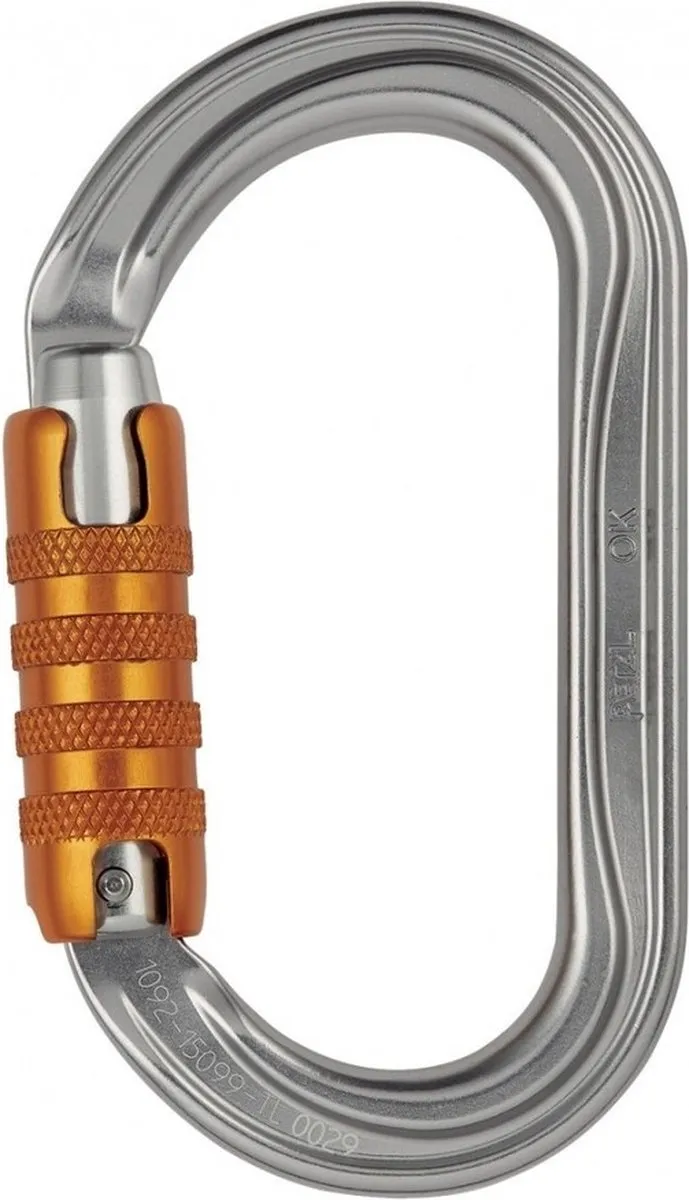 Petzl OK Triact Lock M33A TL Karabiner - Grijs