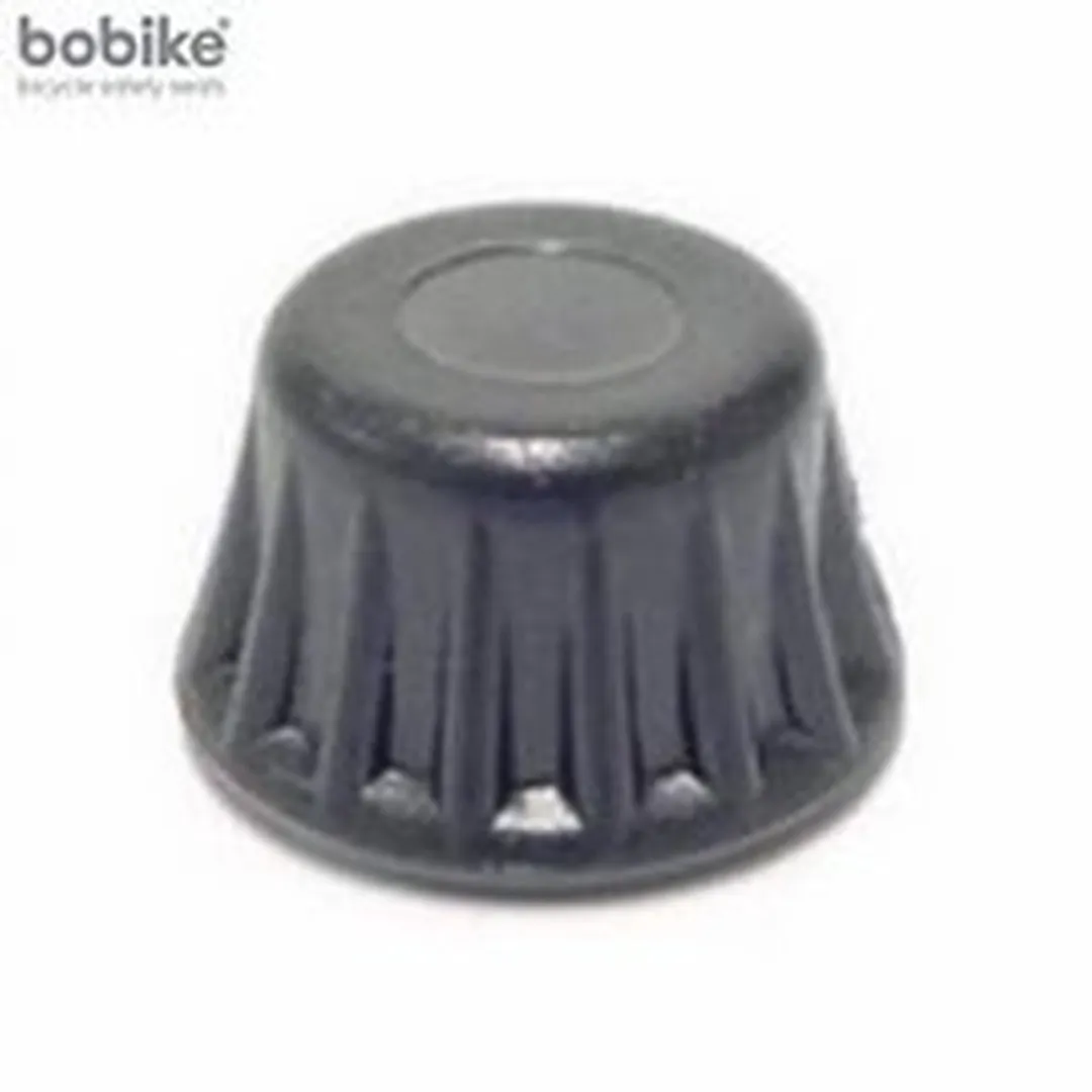Bobike Classic Windscherm Einddoppen - 2 Stuks - Zwart