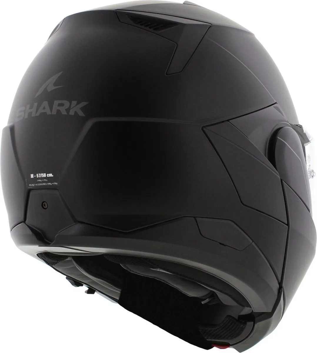 Shark Oxo Systeemhelm - XXL Mat Zwart