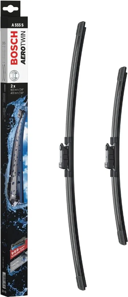 Bosch A555S Aerotwin Ruitenwissers 600/400mm - 2 Stuks - afbeelding 6 van 6
