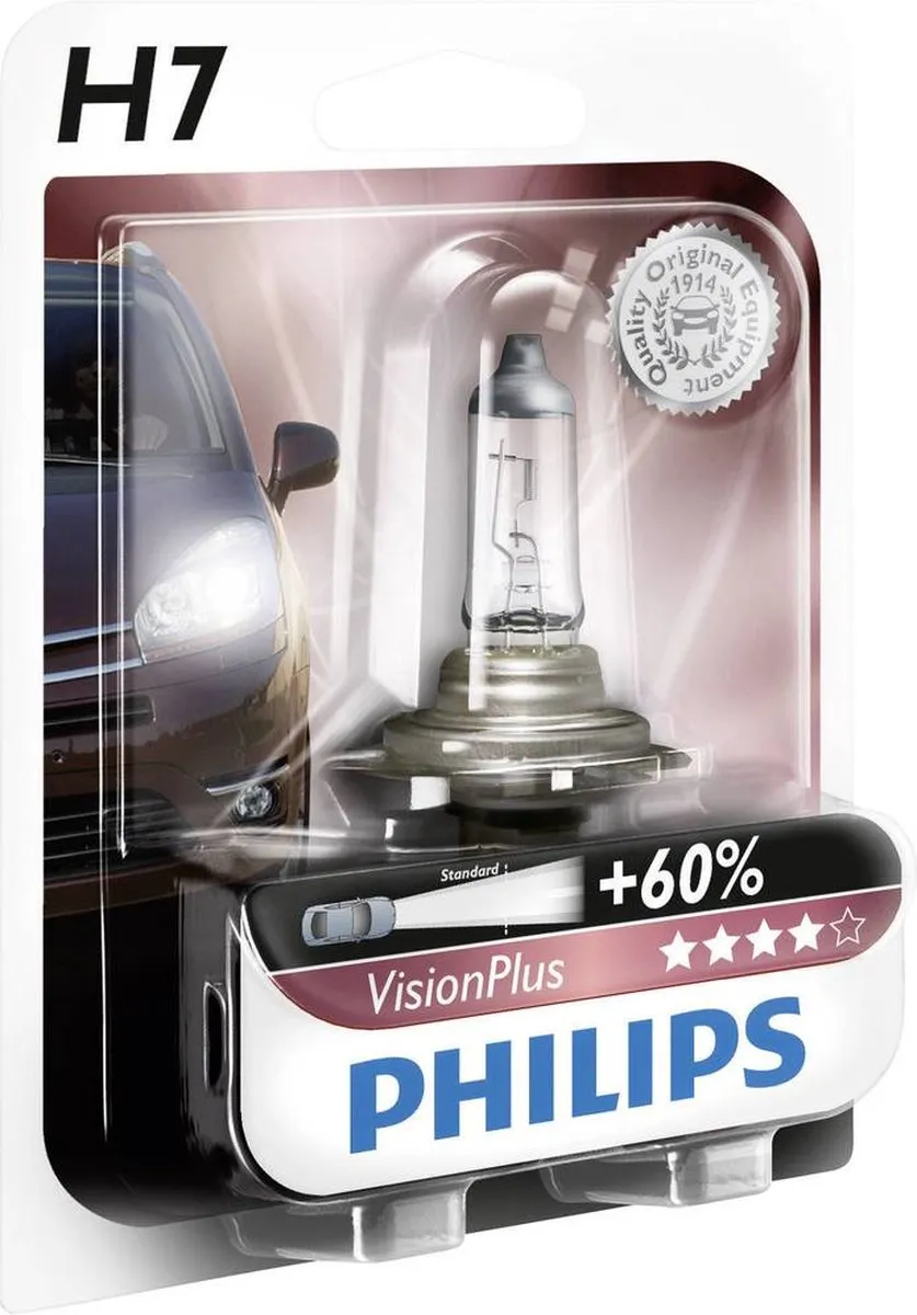 Philips Halogeenlamp H7 55W 3250K - 2 Stuks