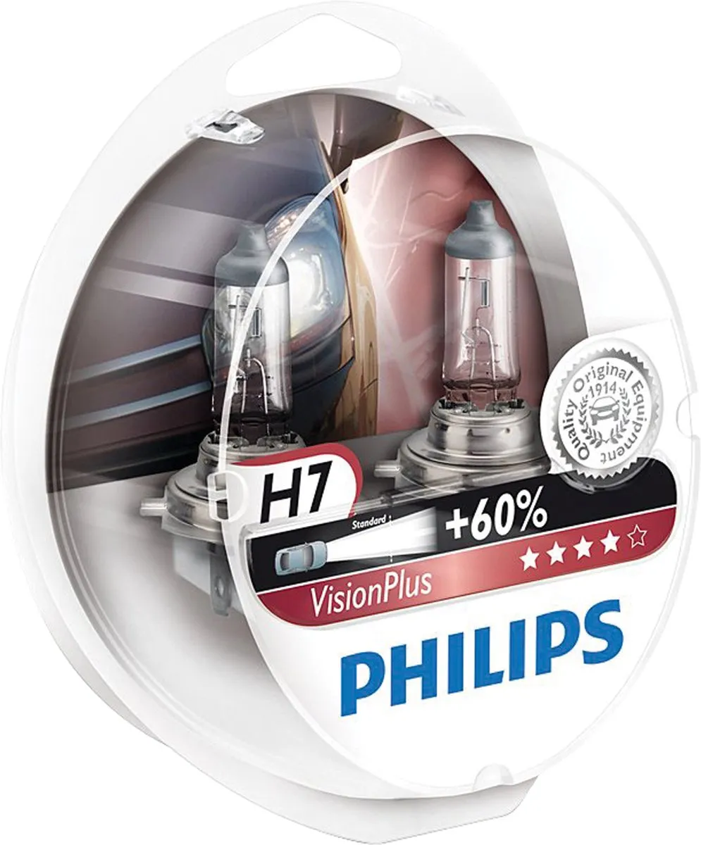 Philips Halogeenlamp H7 55W 3250K - 2 Stuks