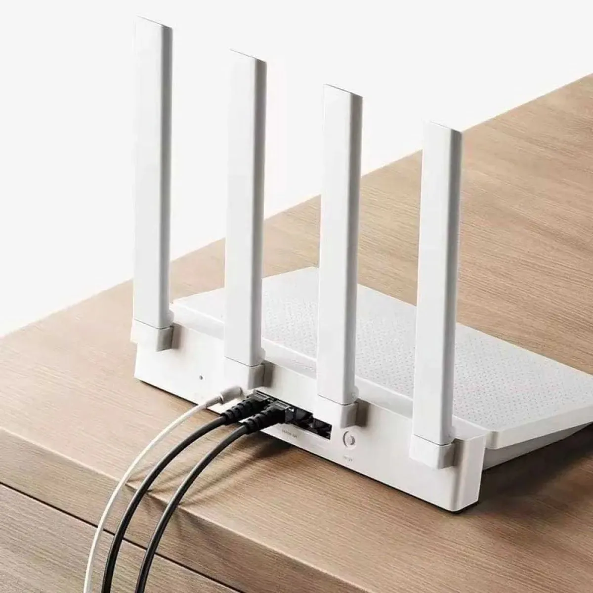 Xiaomi AX3000T Draadloze Router - 4x Gigabit Ethernet - Wit