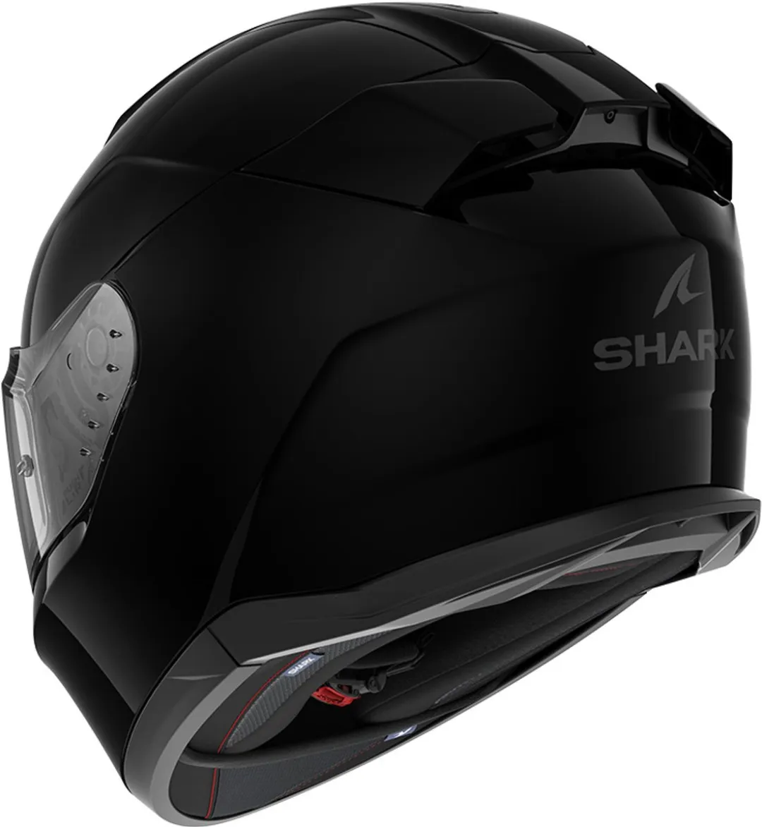 Shark D-Skwal 3 Blank Black Helm - XS