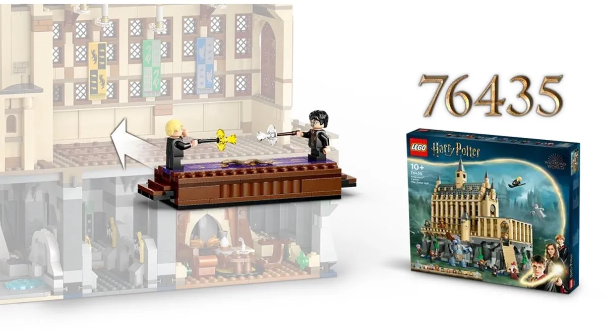 LEGO Harry Potter Kasteel Zweinstein Duelleerclub 76441 - 158 Stukken
