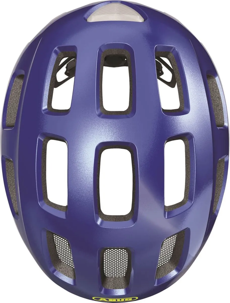 ABUS Youn-I 2.0 Fietshelm - M - Glanzend Blauw