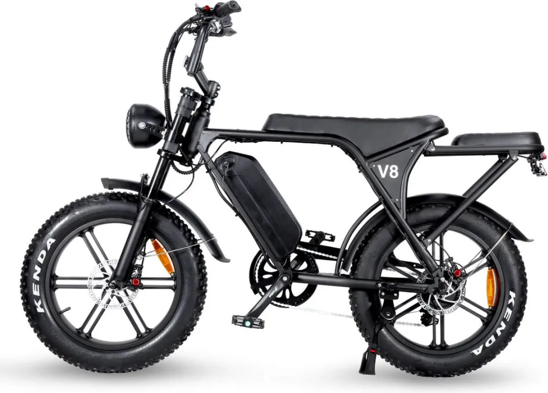OUXI V8 Achterzitje Fatbike - 80 kg - Zwart