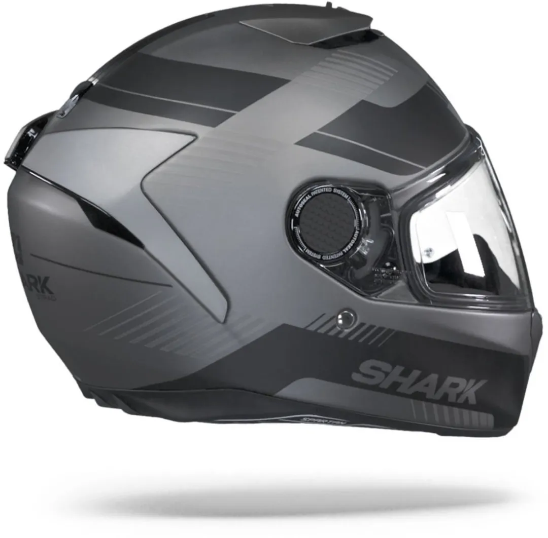 Shark Spartan 1.2 Strad Motorhelm - XL - Mat Zwart