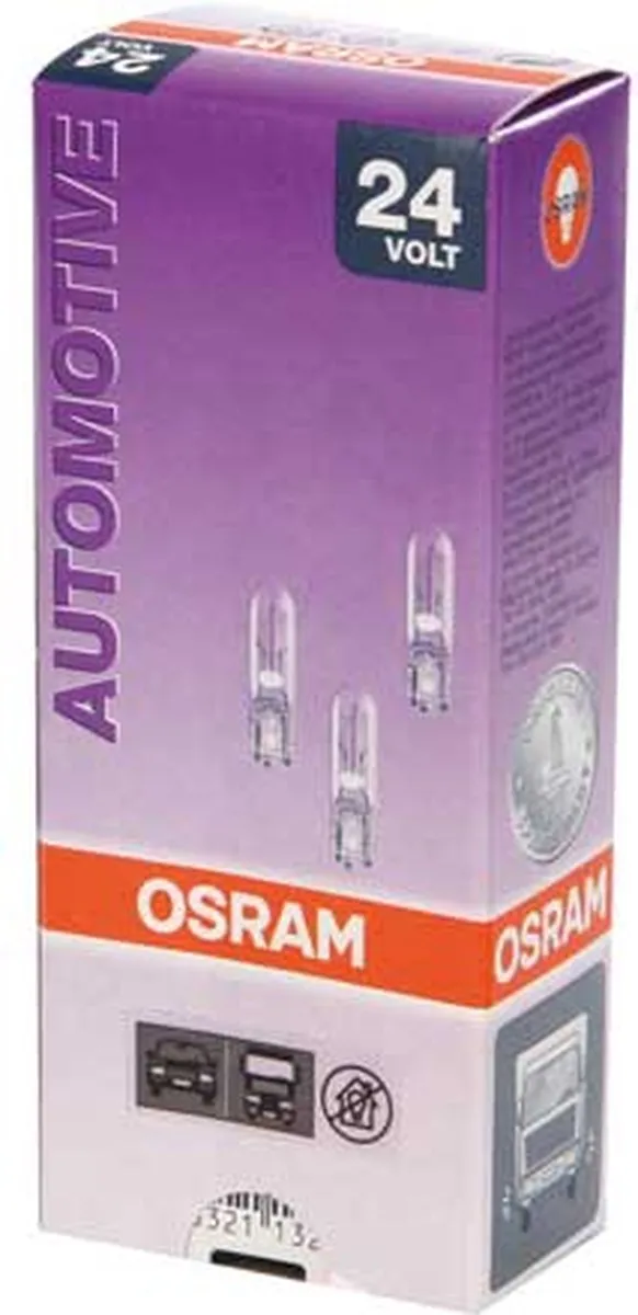 Osram Automotive Lamp 24V 1,2W - afbeelding 5 van 5