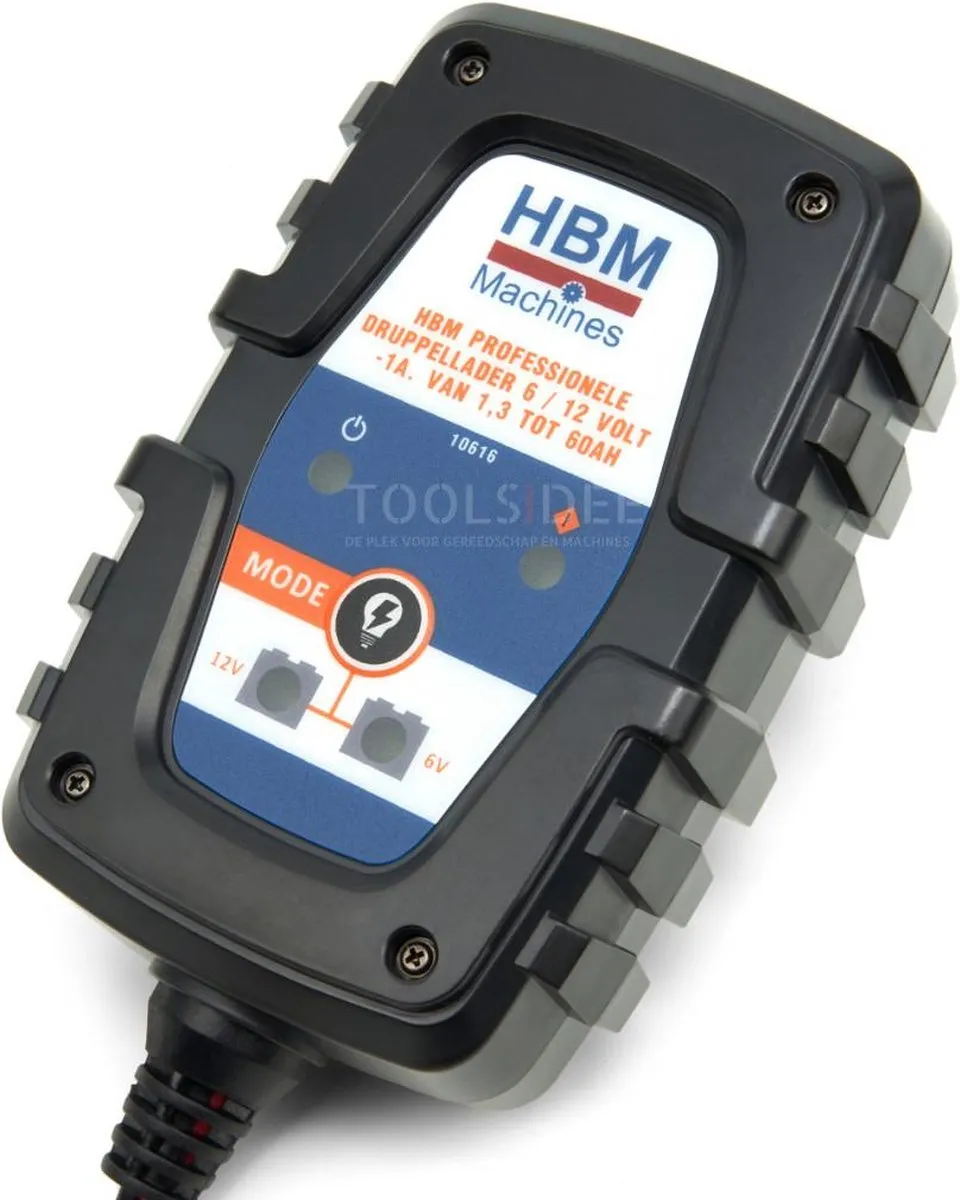 HBM Druppellader 6/12V 1A - Universeel 1,3-60Ah