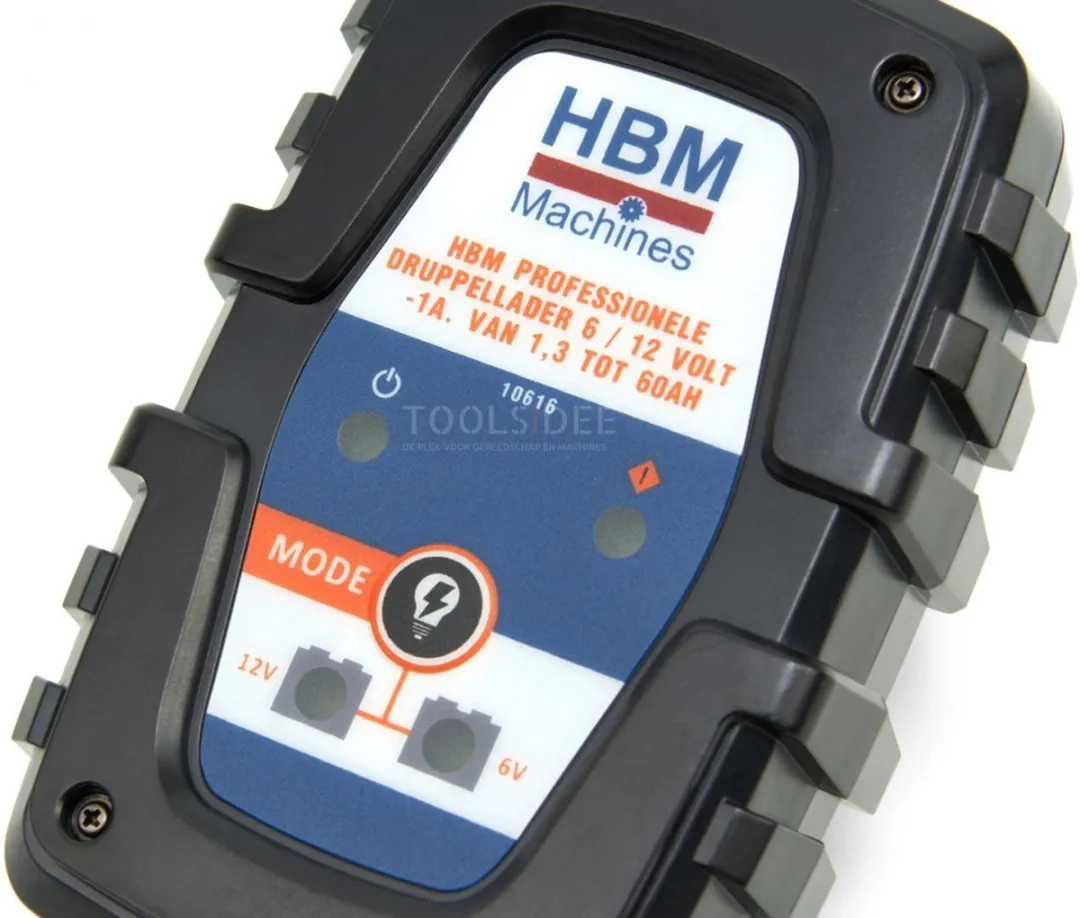 HBM Druppellader 6/12V 1A - Universeel 1,3-60Ah
