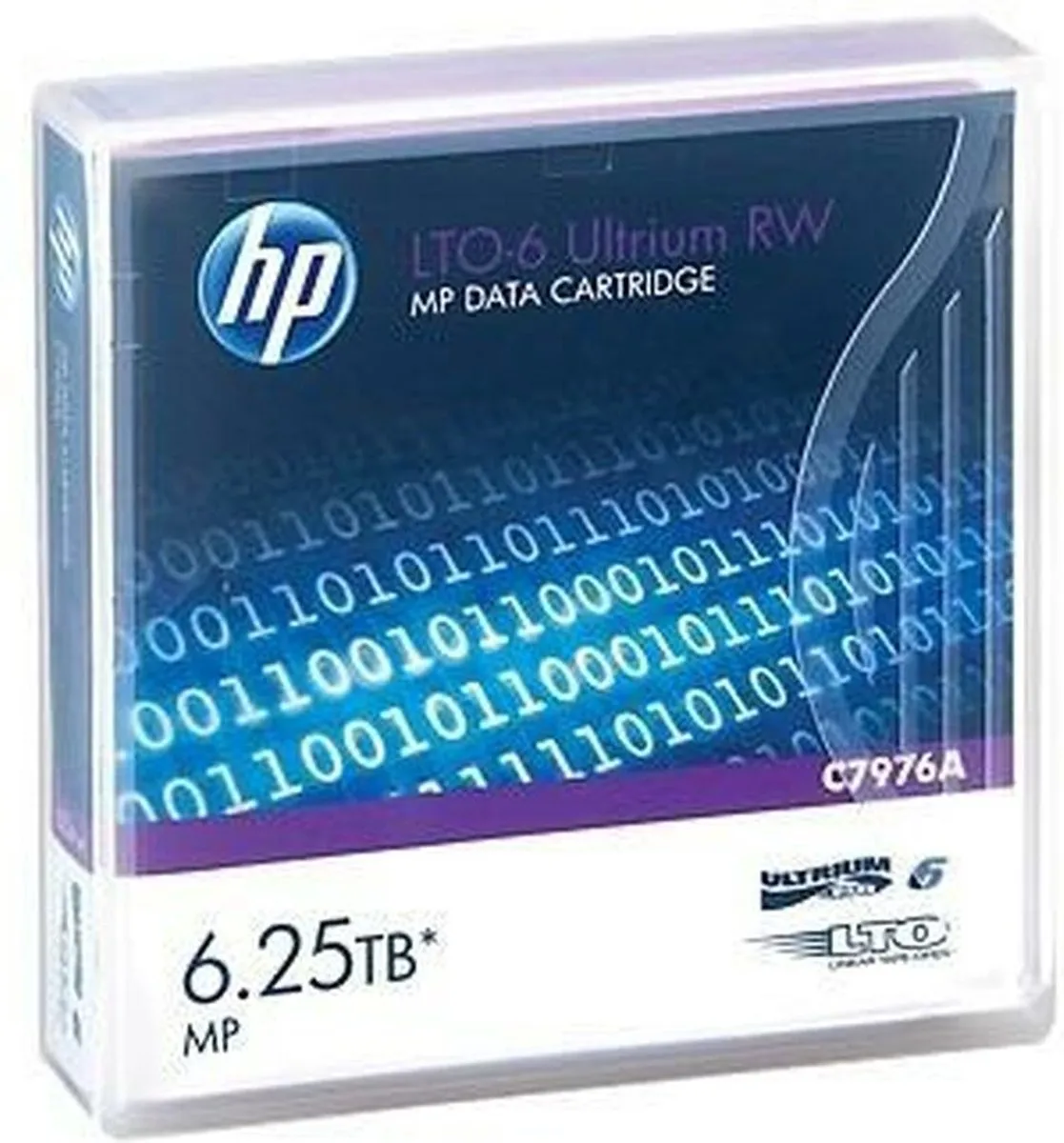 HP LTO-6 Ultrium RW Data Cartridge C7976A - 1TB - Lila