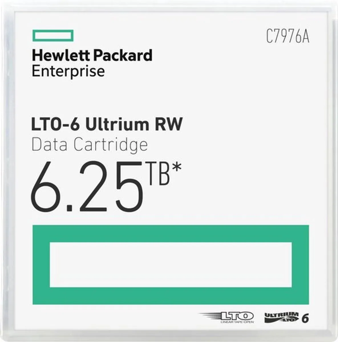 HP LTO-6 Ultrium RW Data Cartridge C7976A - 1TB - Lila