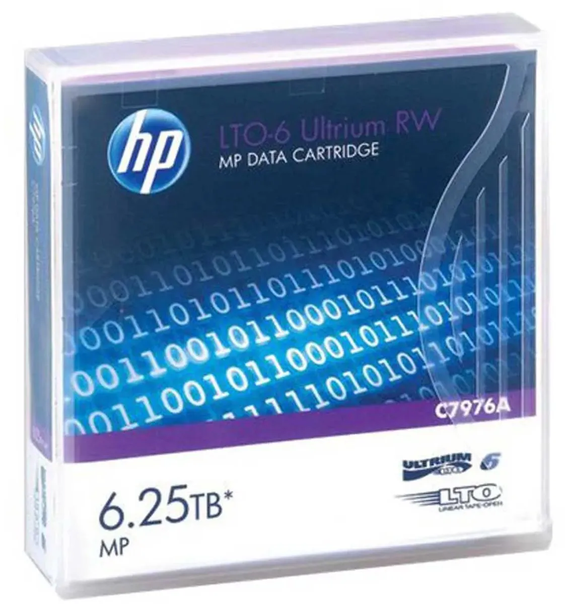 HP LTO-6 Ultrium RW Data Cartridge C7976A - 1TB - Lila