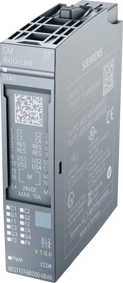 Siemens 6ES7137-6BD00-0BA0 PLC-communicatiemodule 24V/DC