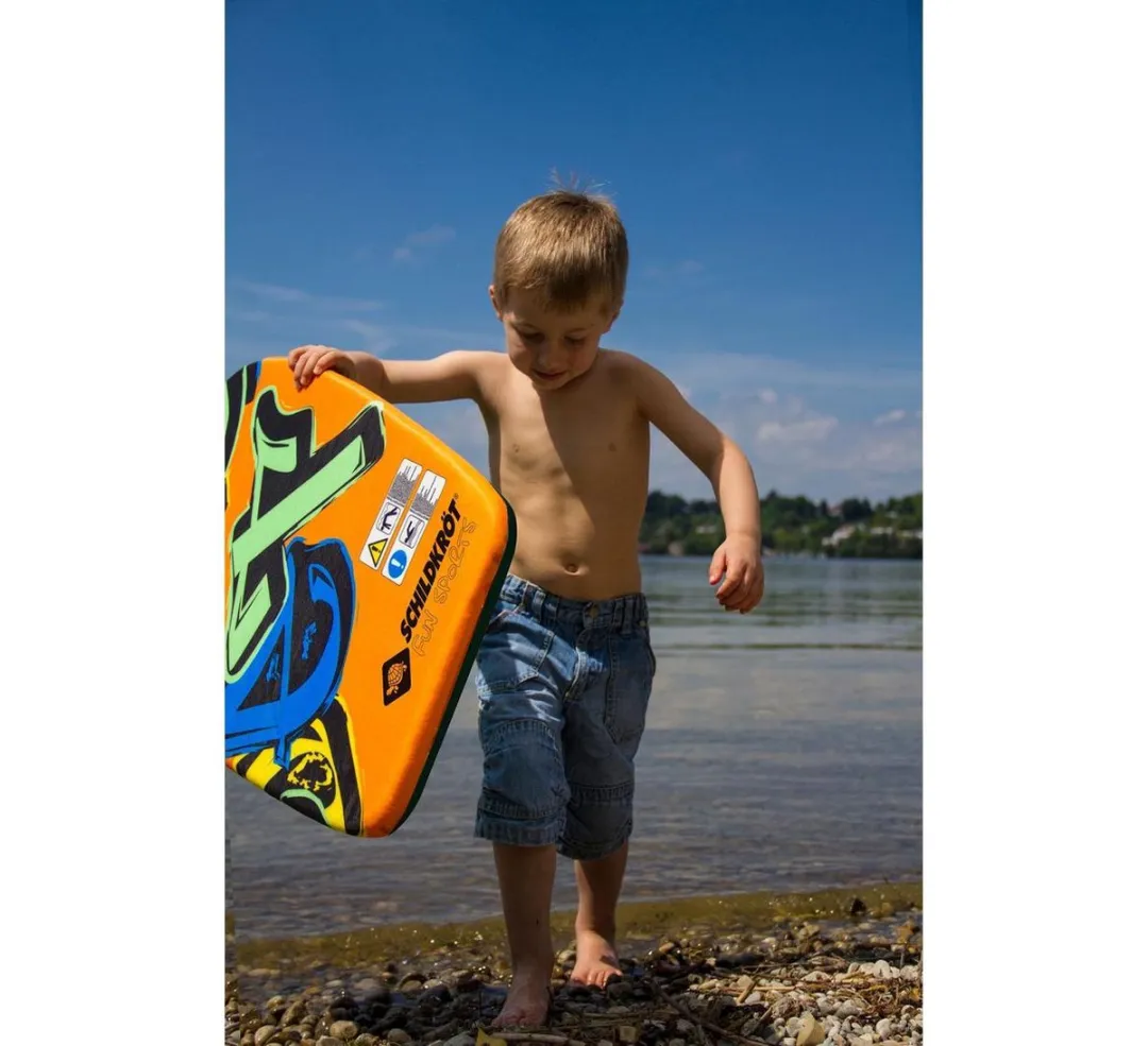Schildkröt Bodyboard - Oranje/Blauw/Groen/Geel