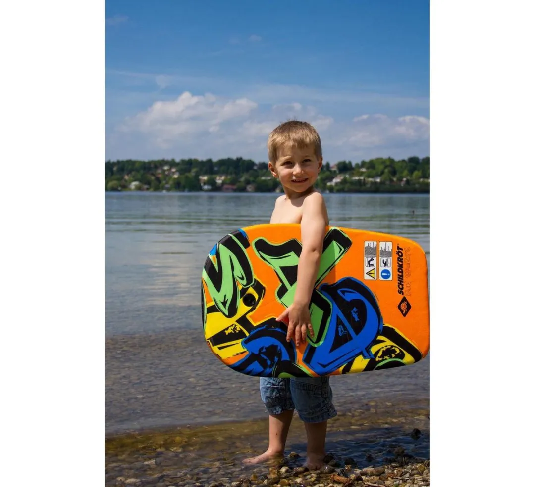 Schildkröt Bodyboard - Oranje/Blauw/Groen/Geel