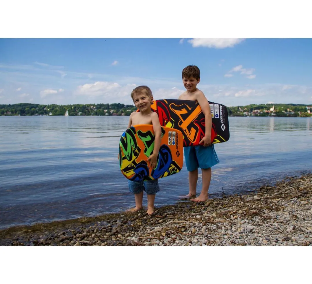 Schildkröt Bodyboard - Oranje/Blauw/Groen/Geel - afbeelding 6 van 6