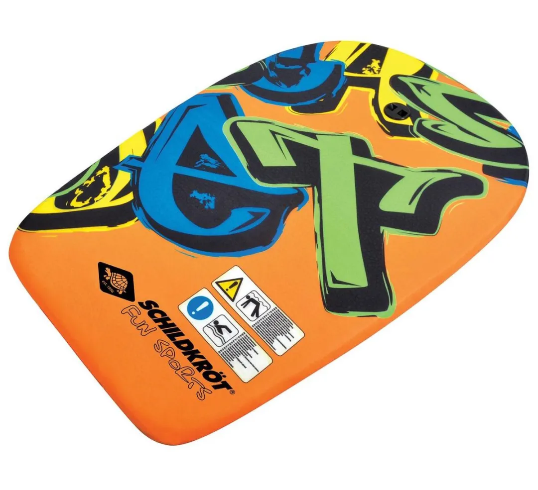 Schildkröt Bodyboard - Oranje/Blauw/Groen/Geel