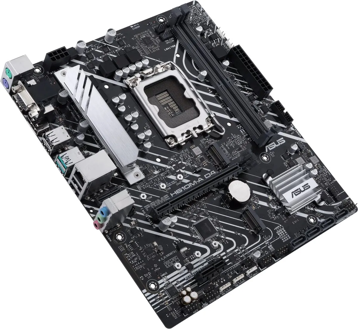 ASUS PRIME H610M-A D4-CSM Moederbord - LGA 1700