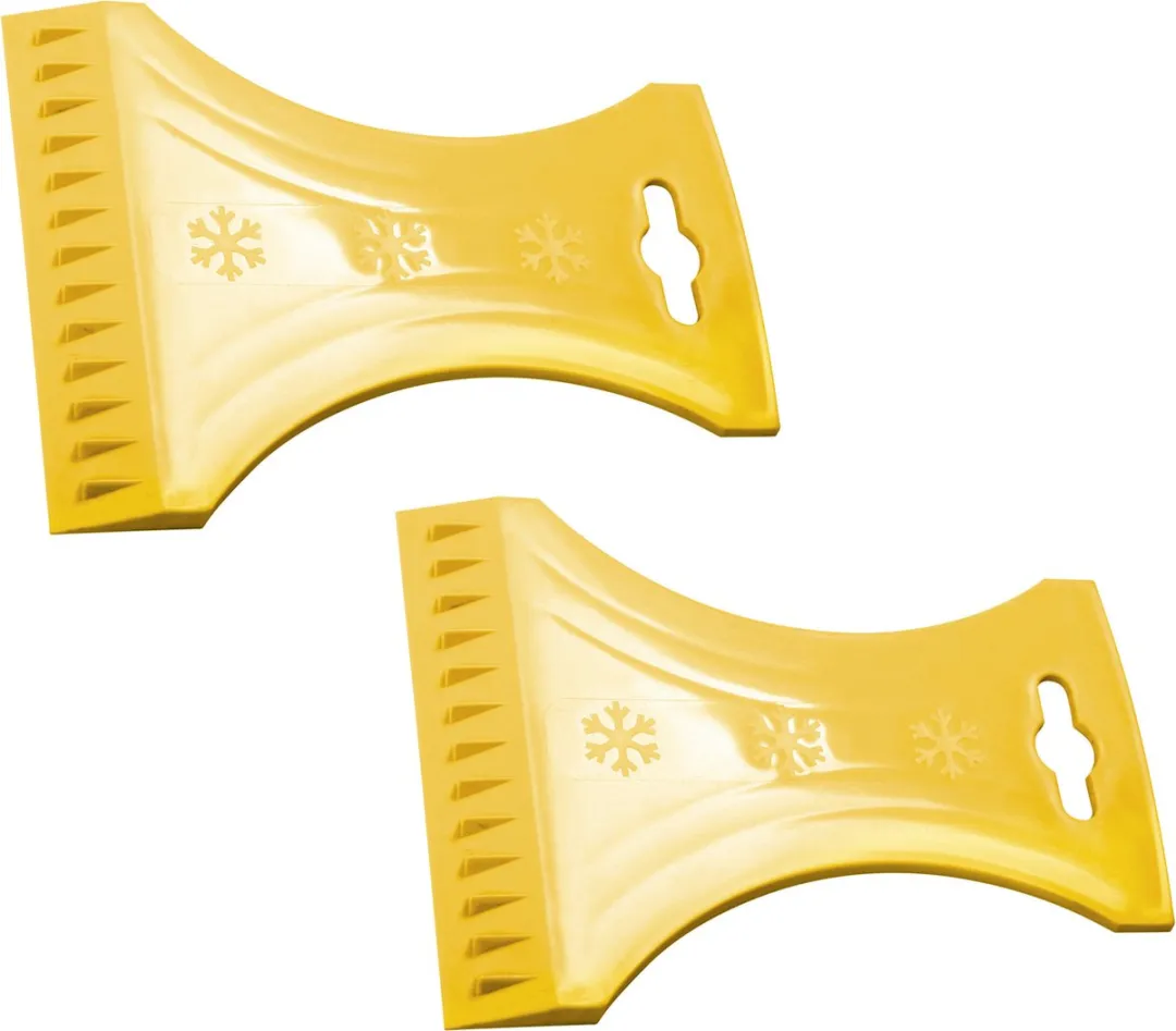 Prosperplast IJskrabber Geel - 10x13cm