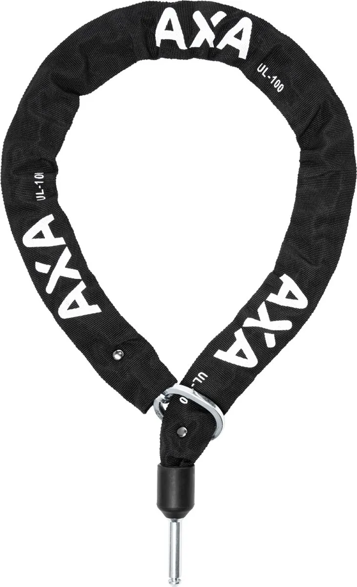 AXA RLC Plus 100 - Insteekketting - Combineren met Ringslot - 100 cm lang - Zwart