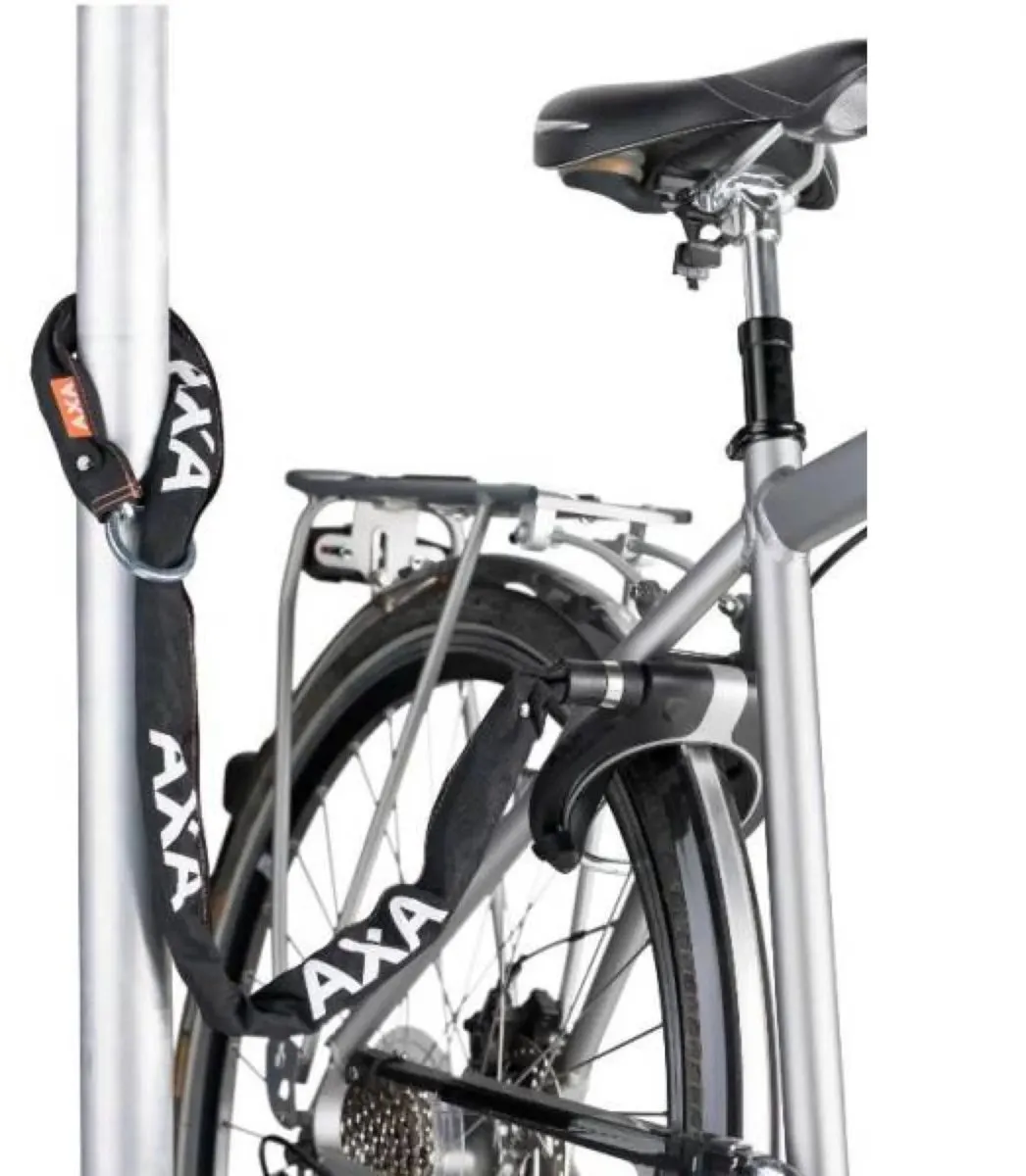 AXA RLC Plus 100 - Insteekketting - Combineren met Ringslot - 100 cm lang - Zwart