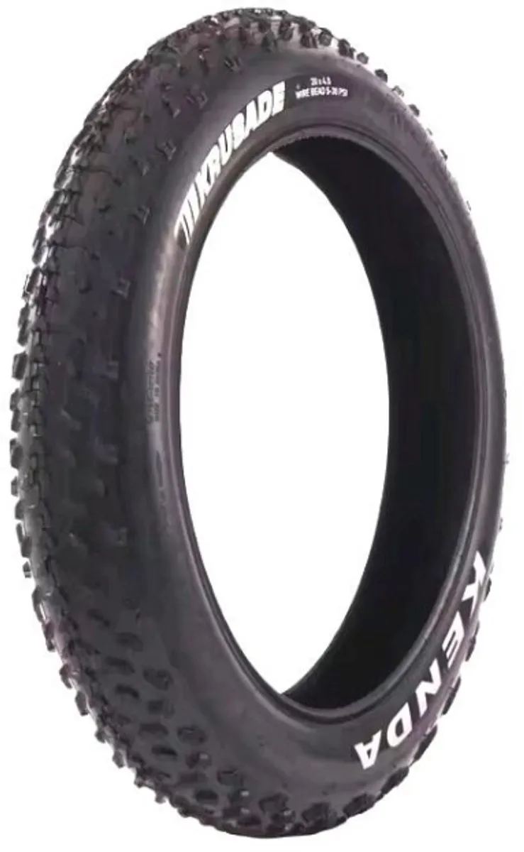 Kenda Fatbike Buitenband + Binnenband 20x4.0 - 100-406 - Zwart