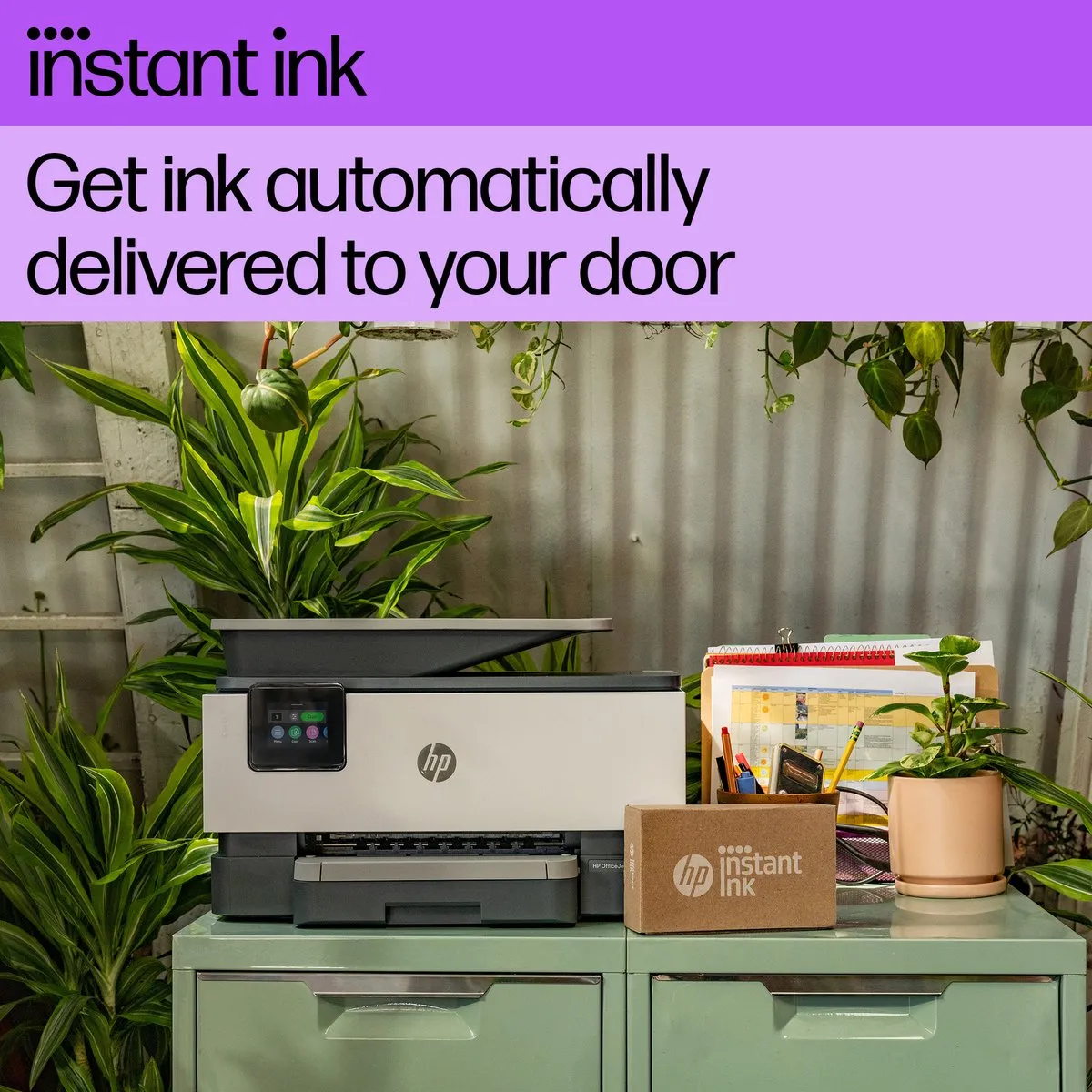 HP OfficeJet Pro 9122e 403X7B All-in-One Printer - A4 - 25 ppm - Zwart/Wit & Kleur
