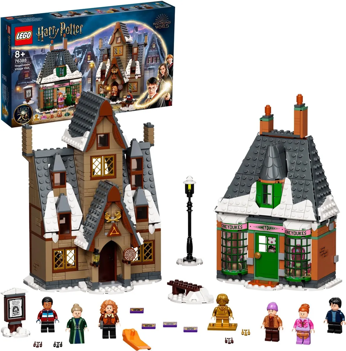 LEGO Harry Potter Zweinsveld 76388 - 851 Stukken