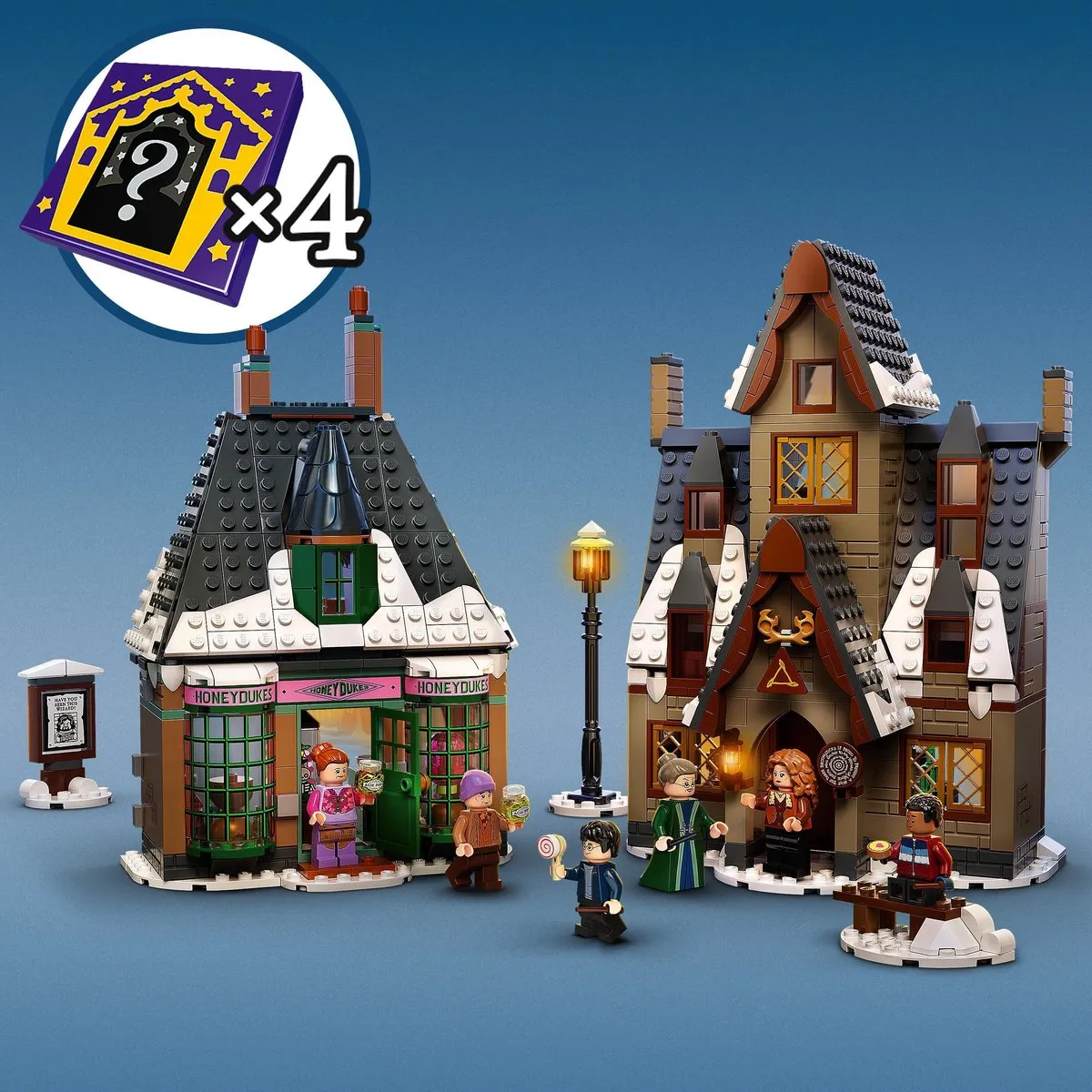 LEGO Harry Potter Zweinsveld 76388 - 851 Stukken