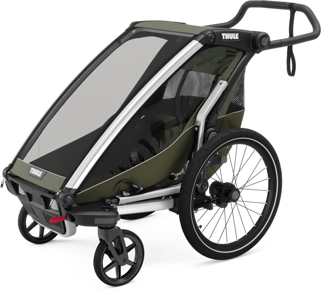 Thule Chariot Lite Multisportieve Trailer - Vintage Green - afbeelding 6 van 6