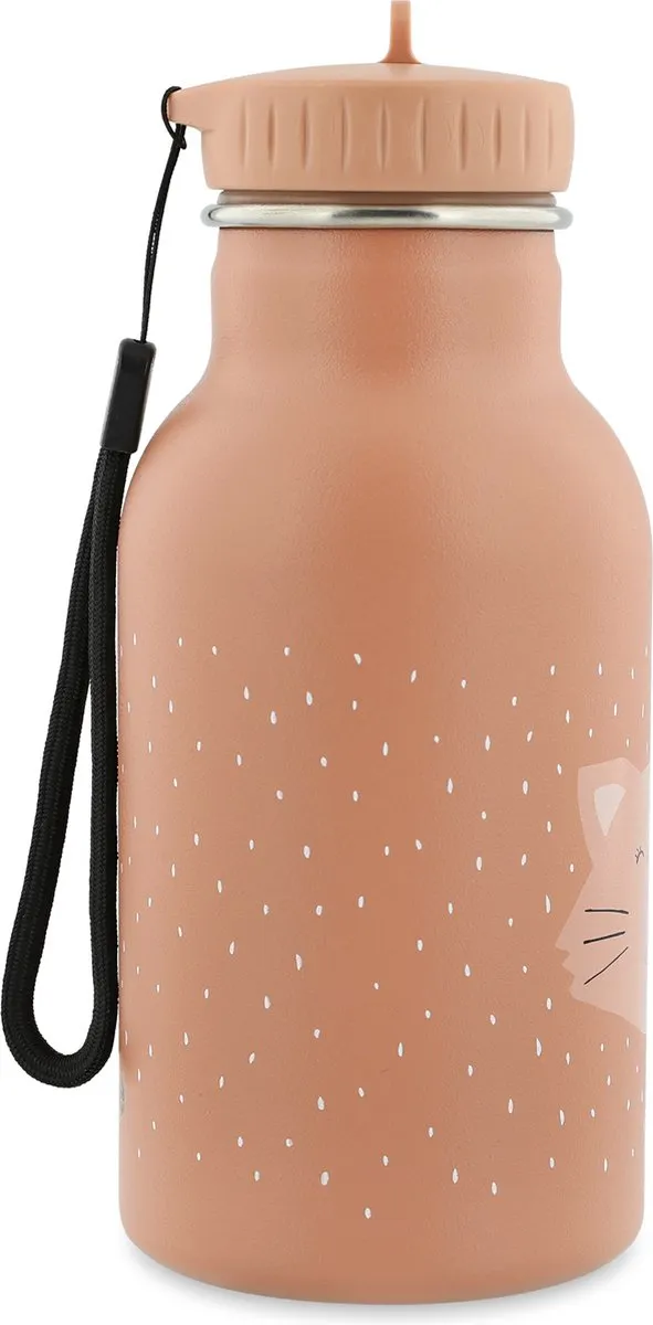 Trixie Mrs. Cat RVS Waterfles 350ml - Roze