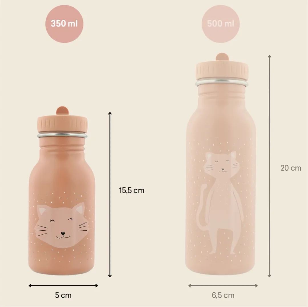 Trixie Mrs. Cat RVS Waterfles 350ml - Roze