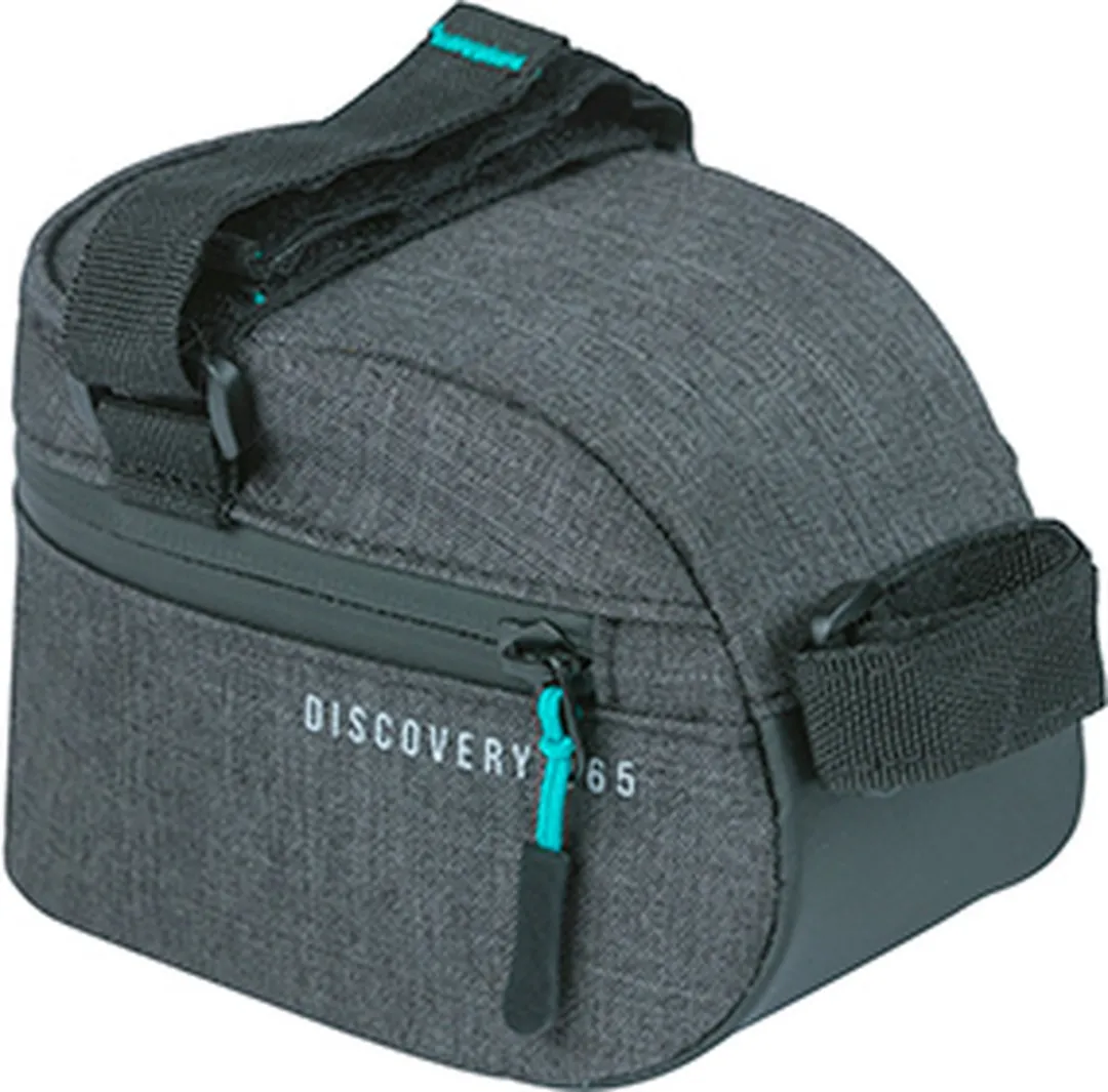 Basil Discovery 365D Zadeltas 1L - Zwart