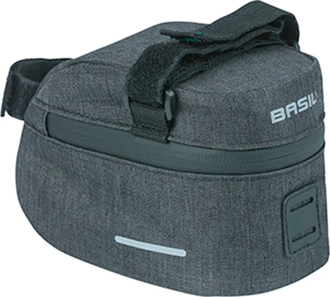 Basil Discovery 365D Zadeltas 1L - Zwart