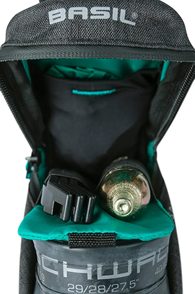 Basil Discovery 365D Zadeltas 1L - Zwart