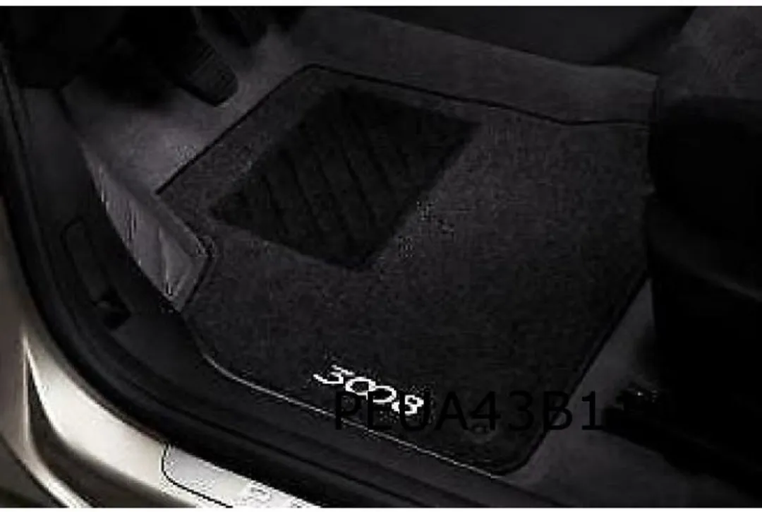 Peugeot 3008 Hybrid Mattenset - 4 Stuks Zwart