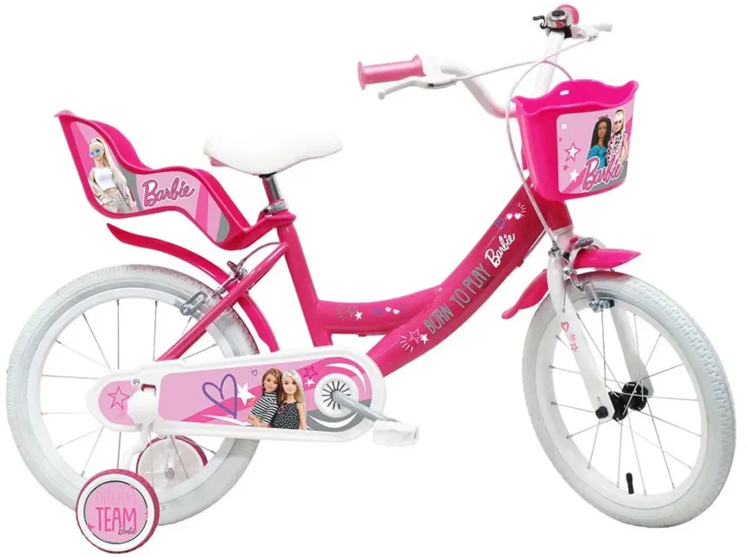 Barbie 16 Inch Fiets - Roze - Luchtbanden
