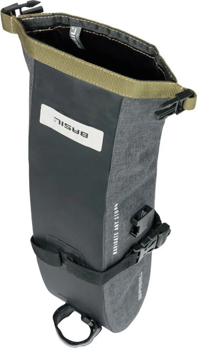 Basil Navigator Storm Zadeltas 1.5L - Zwart