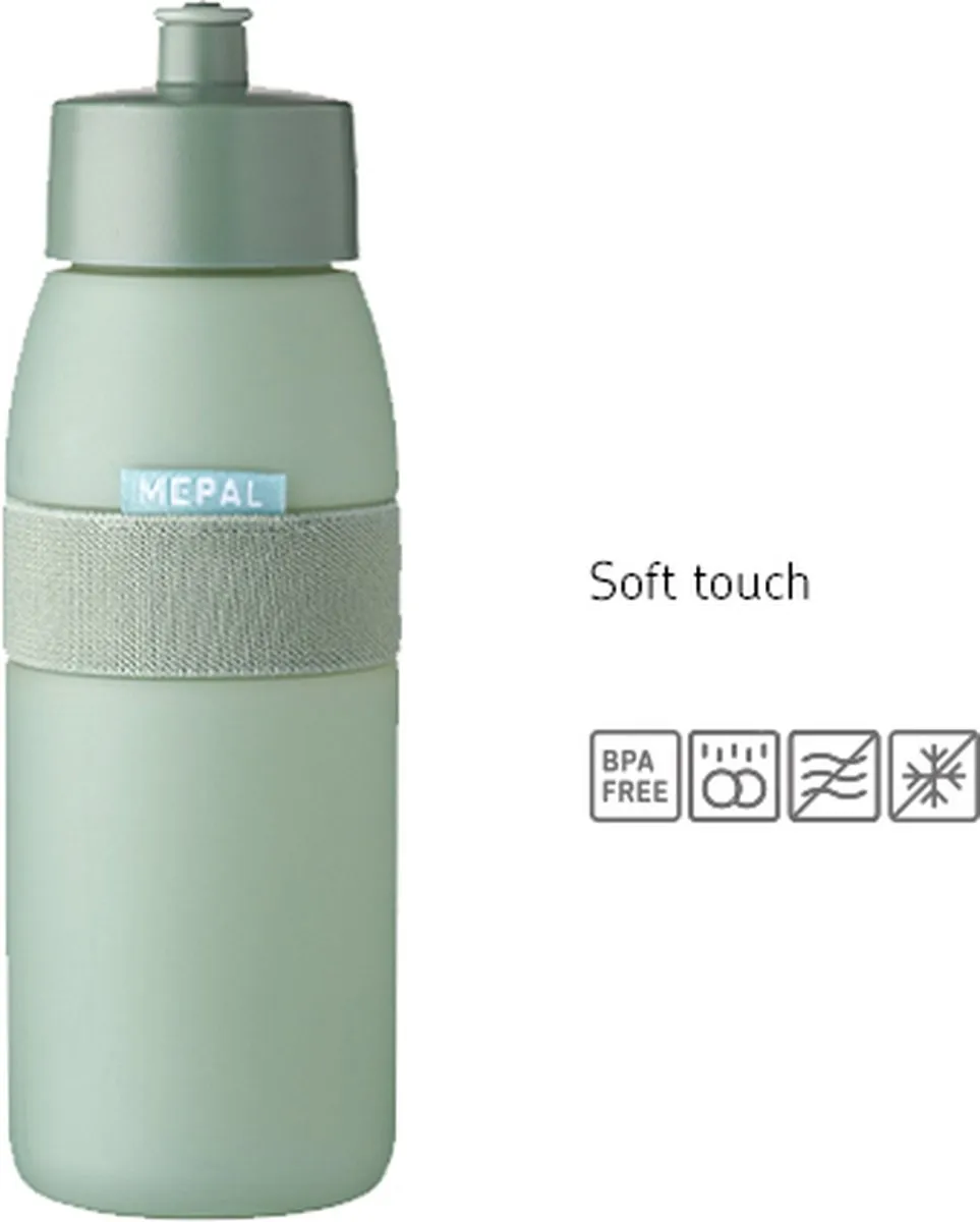 Mepal Ellipse Bidon 500ml Nordic Blue