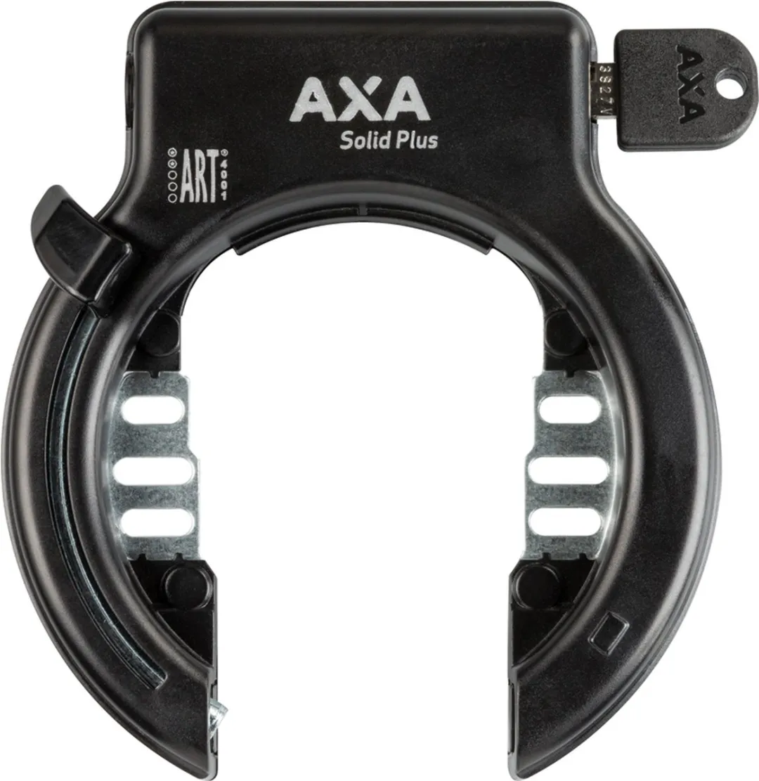 AXA Solid Plus Ringslot Set 140cm 5,5mm - Zwart