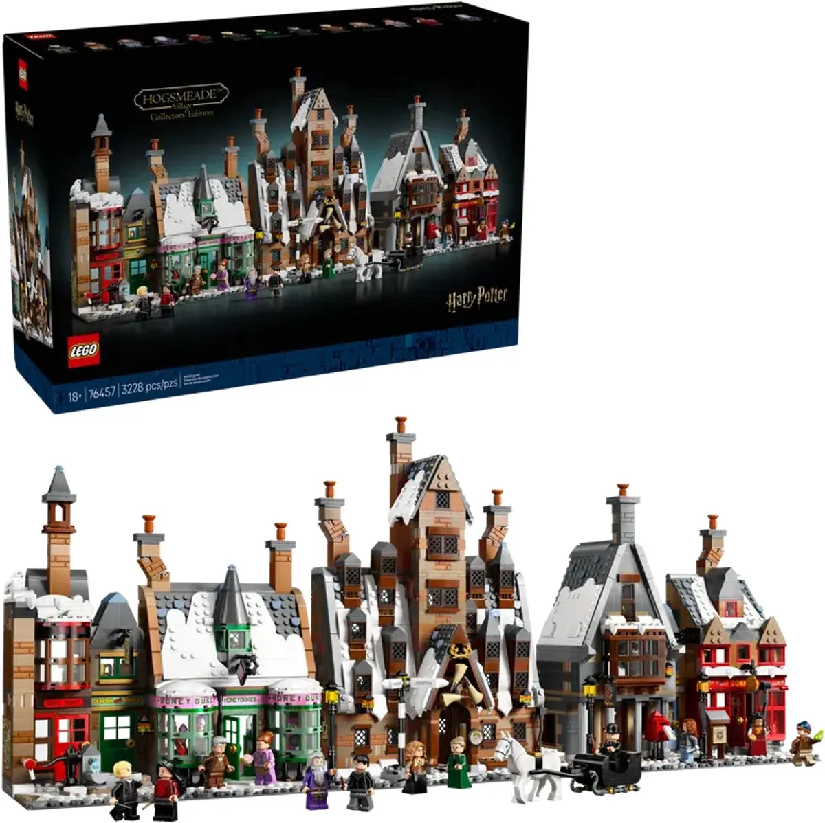 LEGO Harry Potter 76457 Het dorp Zweinsveld - 3228 Stukken