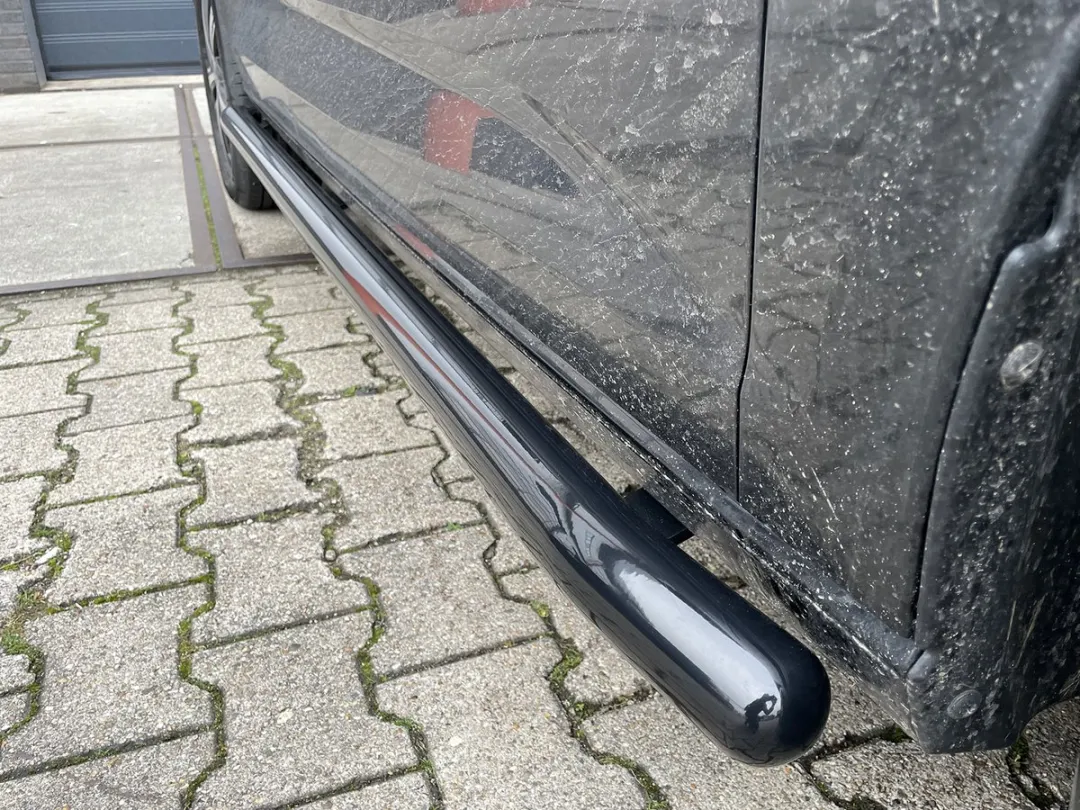 Volkswagen G-Serie Sidebars T7 Multivan 2022+ - Zwart/RVS