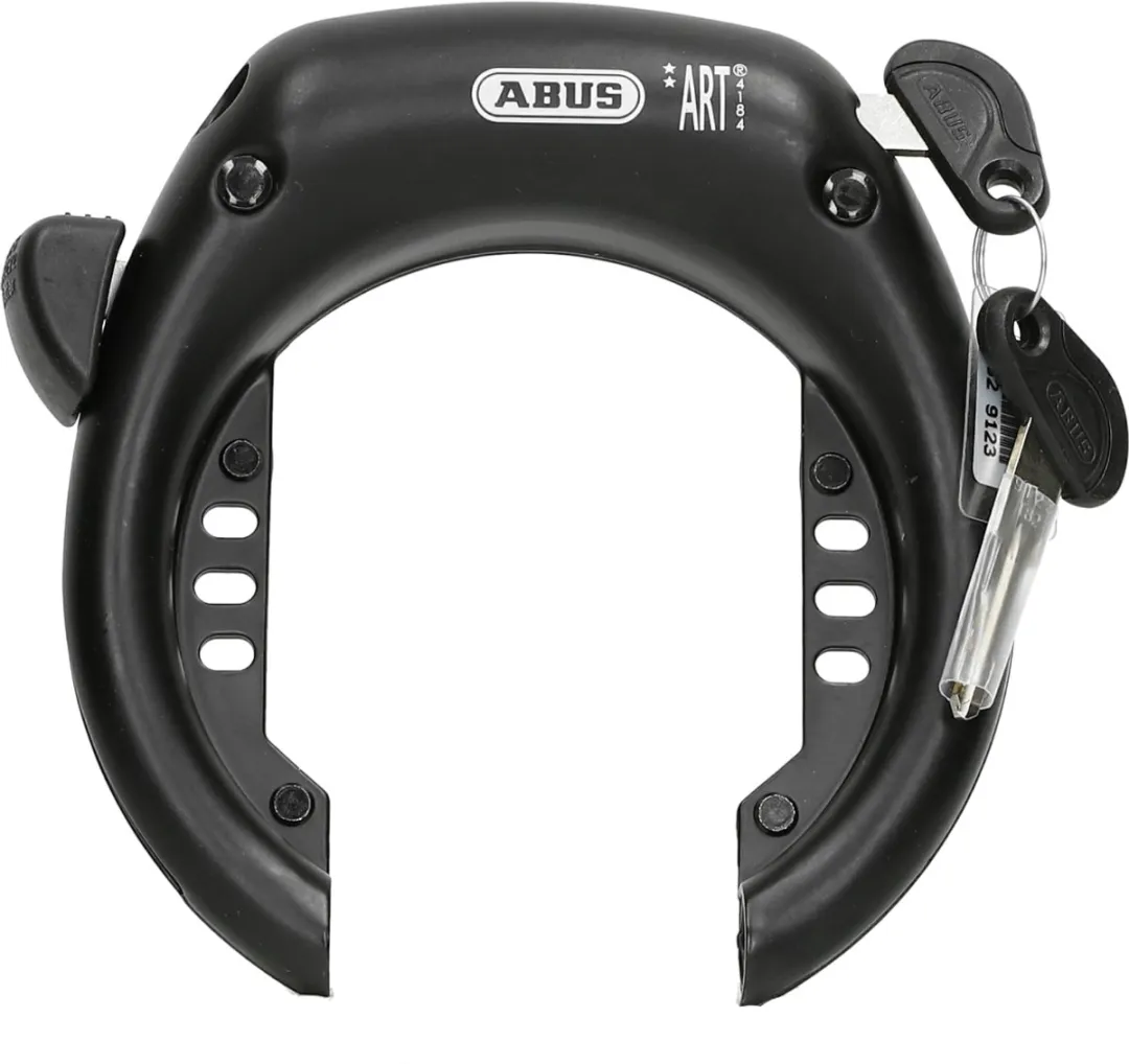 ABUS Shield 5650L Ringslot 78mm - Zwart