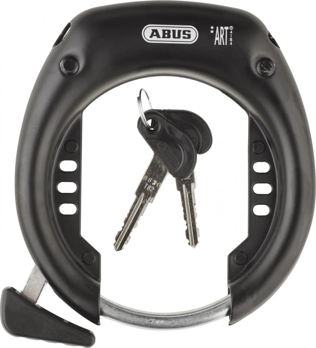 ABUS Shield 5650L Ringslot 78mm - Zwart