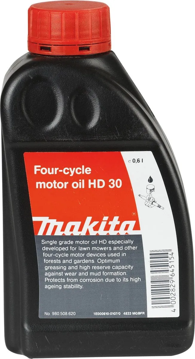 Makita HD30/SAE30 Motorolie 0,6L
